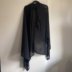 Torrid Black Mesh Sarong